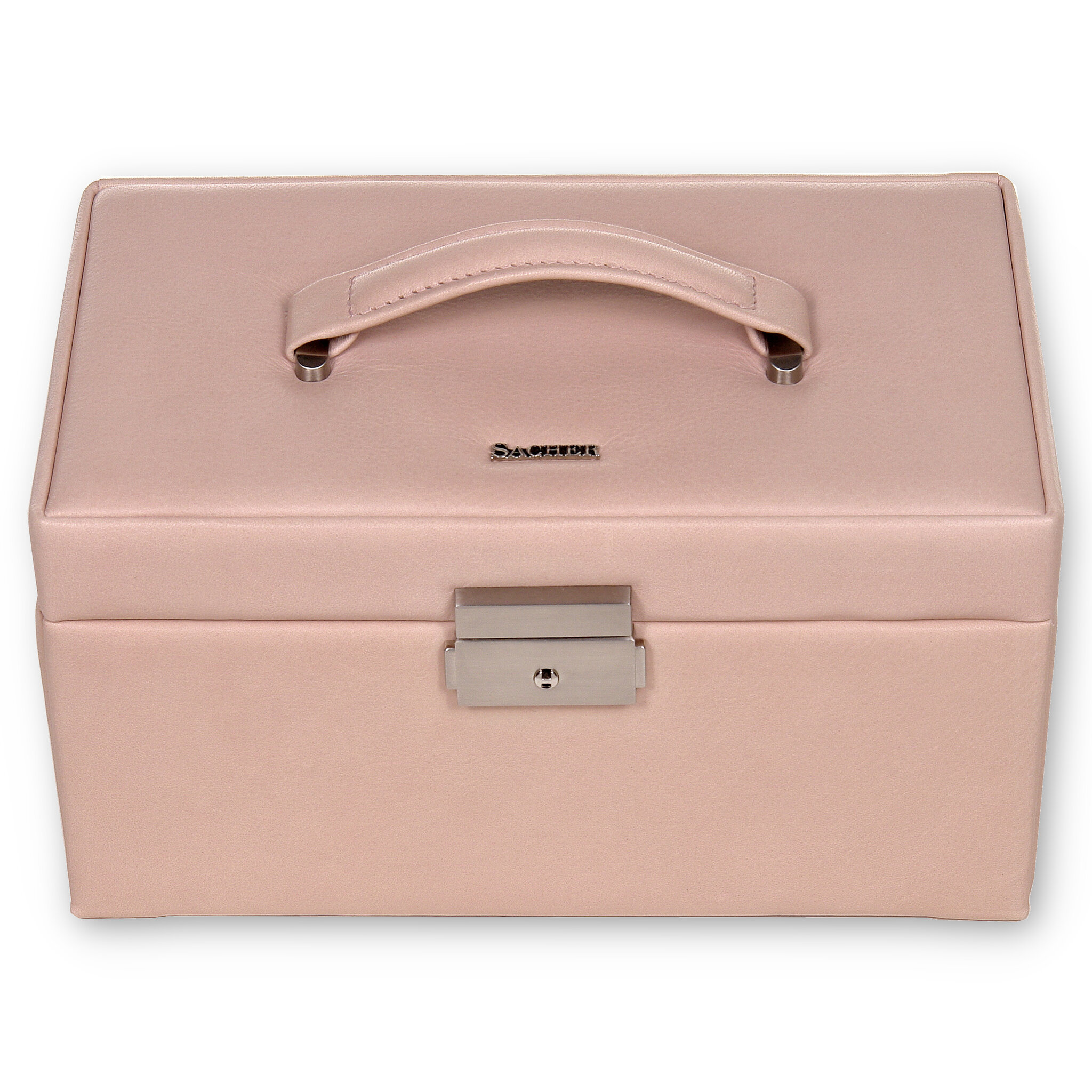 Jewellery box Elly pastello / rosé (leather) 