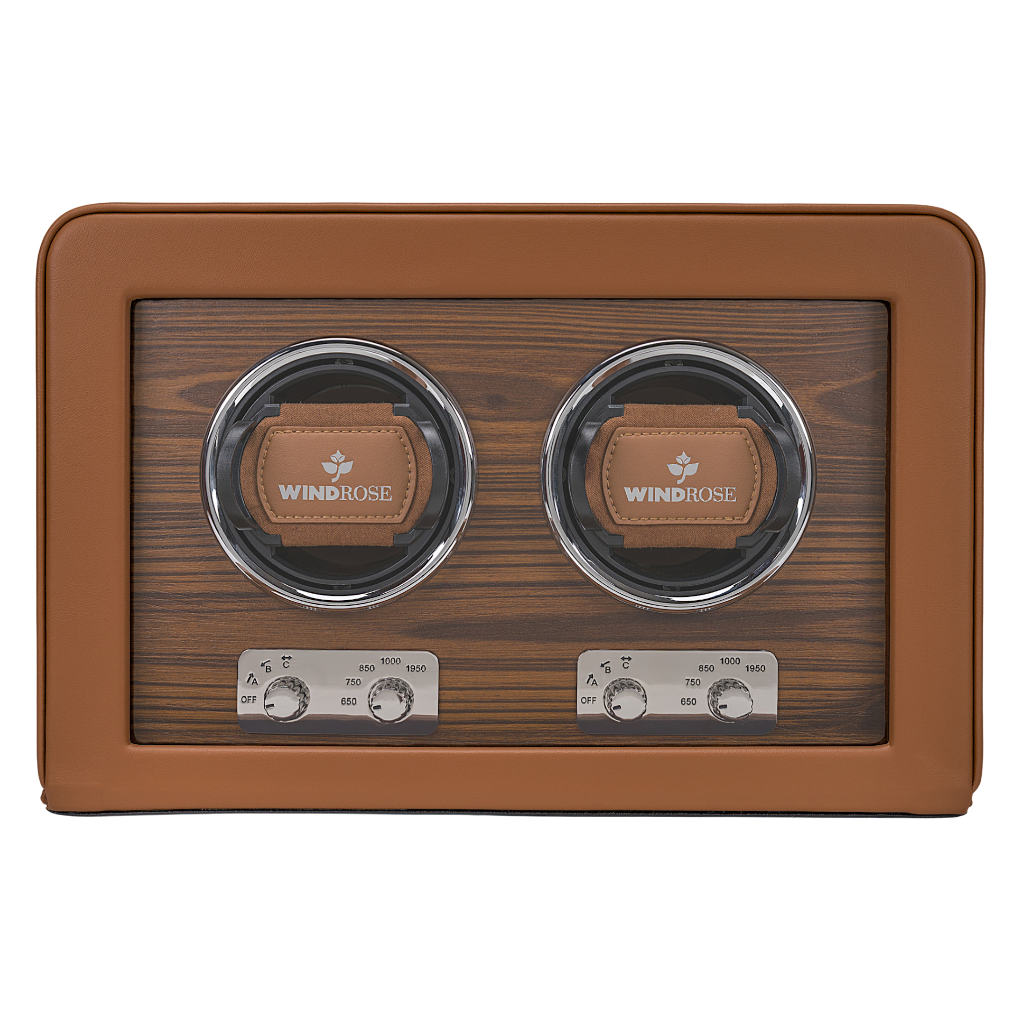 Uhrenbeweger 2 Uhren Noblesse / braun