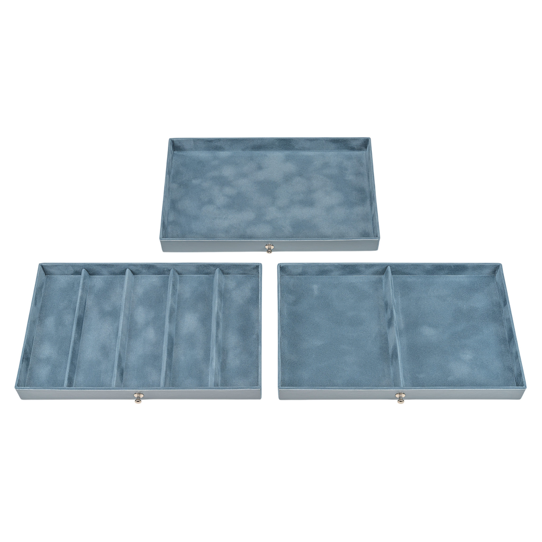 Schmuckkasten Lena pastello / hellblau (Leder) Schmuckkasten Lena pastello / hellblau (Leder)