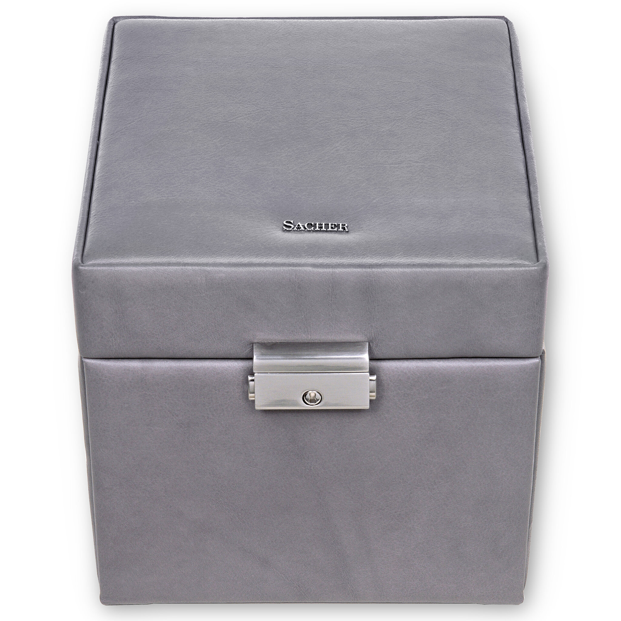 Jewellery box Evita fleur venice / grey (leather) 