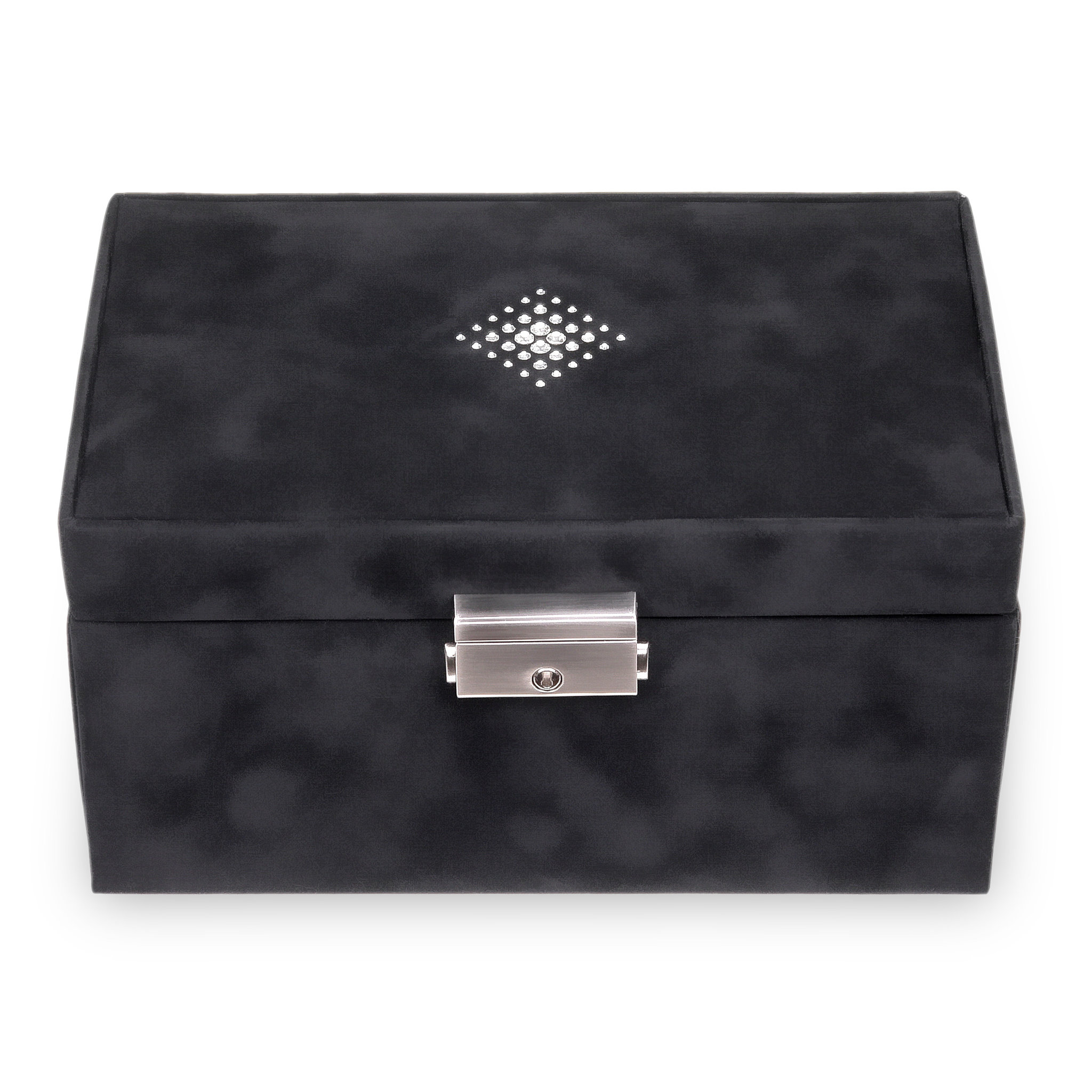 Jewellery box Eva crystalo / black