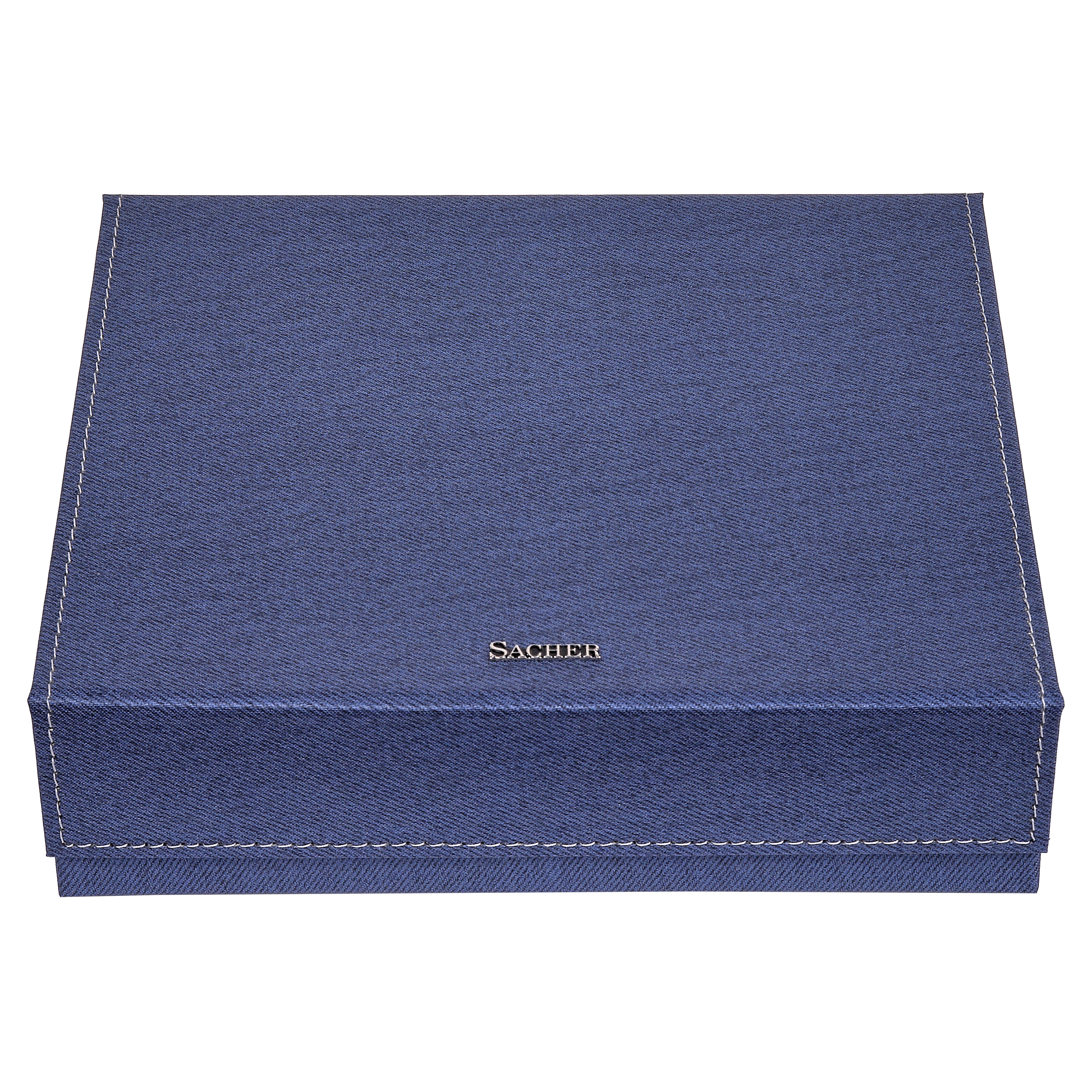 Nora jewellery box denim / blue