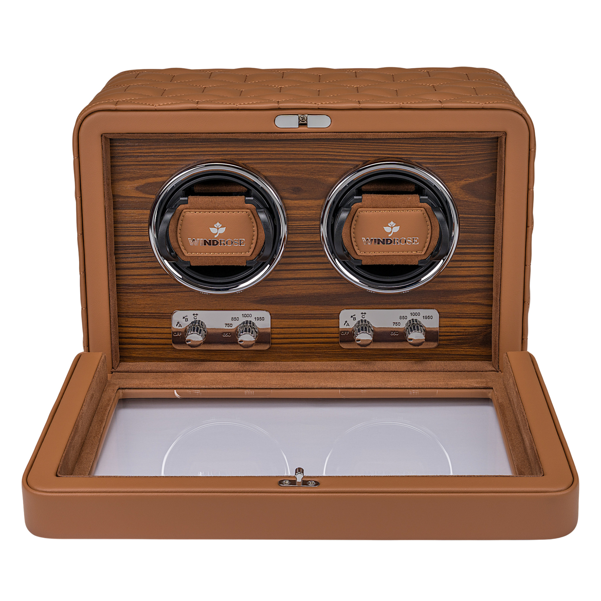 Uhrenbeweger 2 Uhren Noblesse / braun