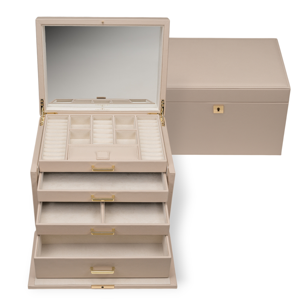 Schmuckkoffer luxora / beige