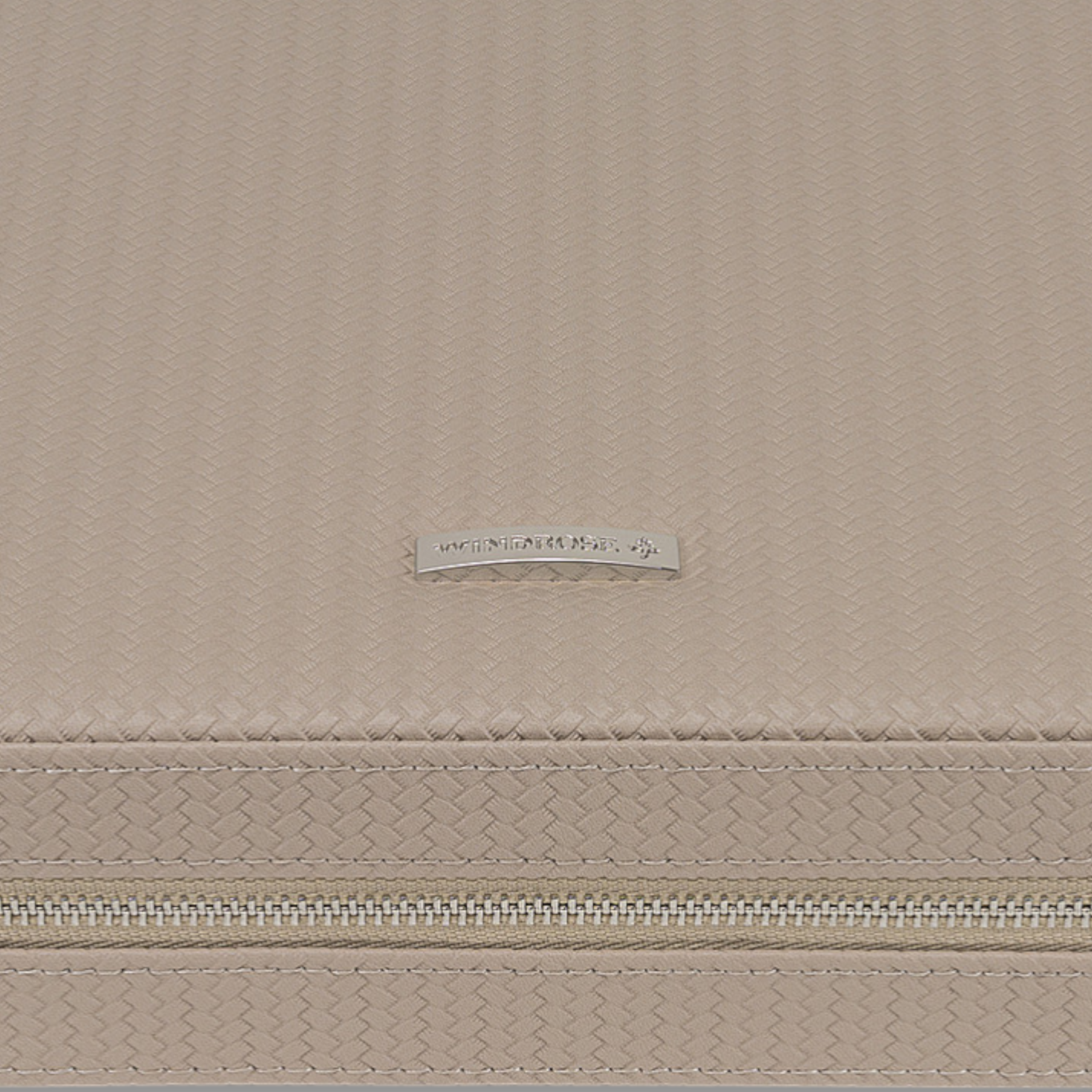 Reissverschluss Schmuckbox corbello / taupe