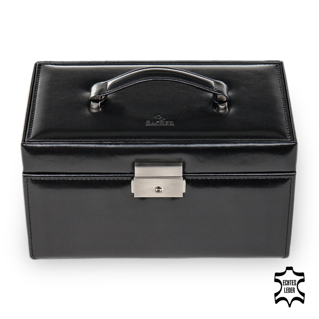 Jewellery box Elly new classic / black (leather) 