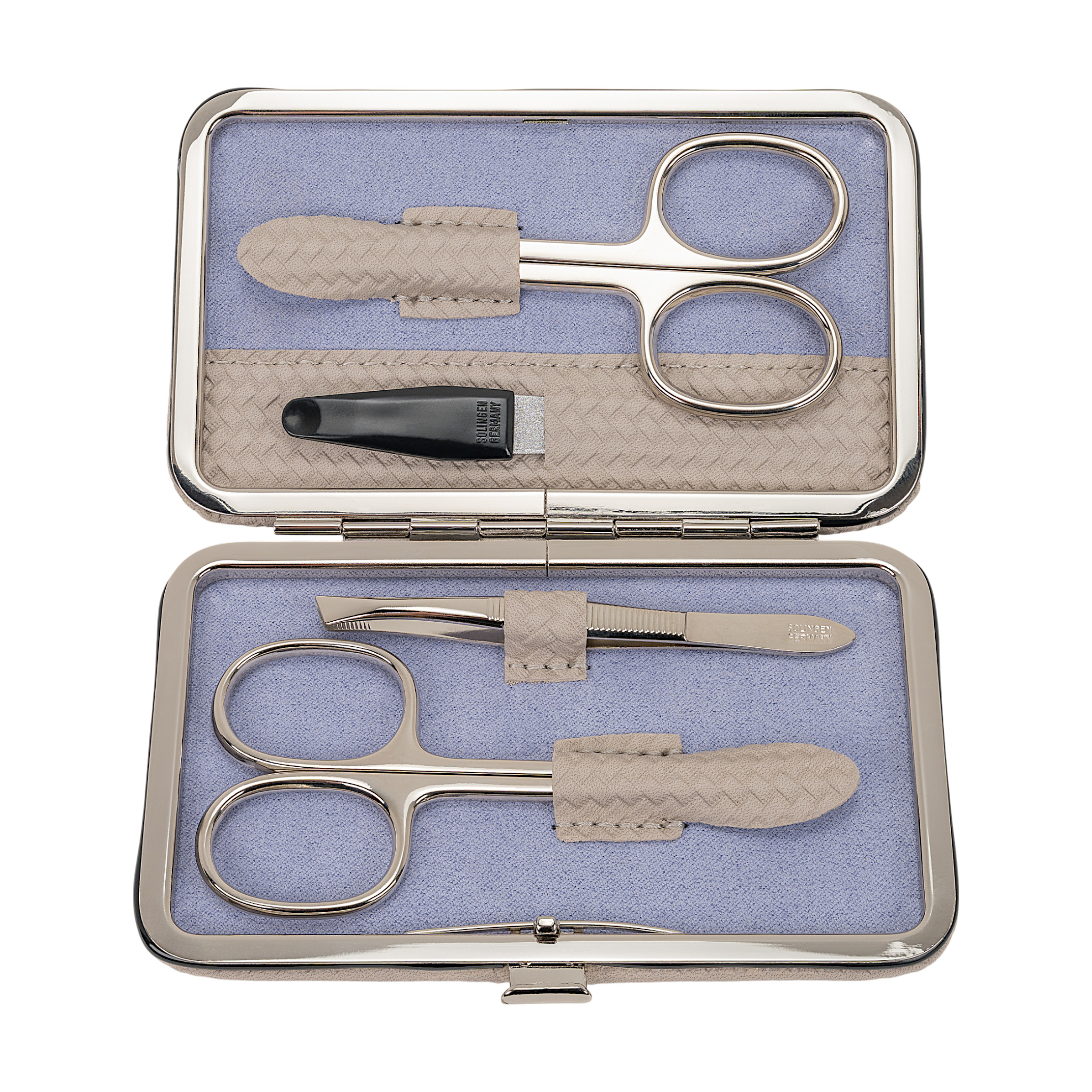 4-teilig Maniküretui Corbello / taupe 4-teilig Maniküretui Corbello / taupe