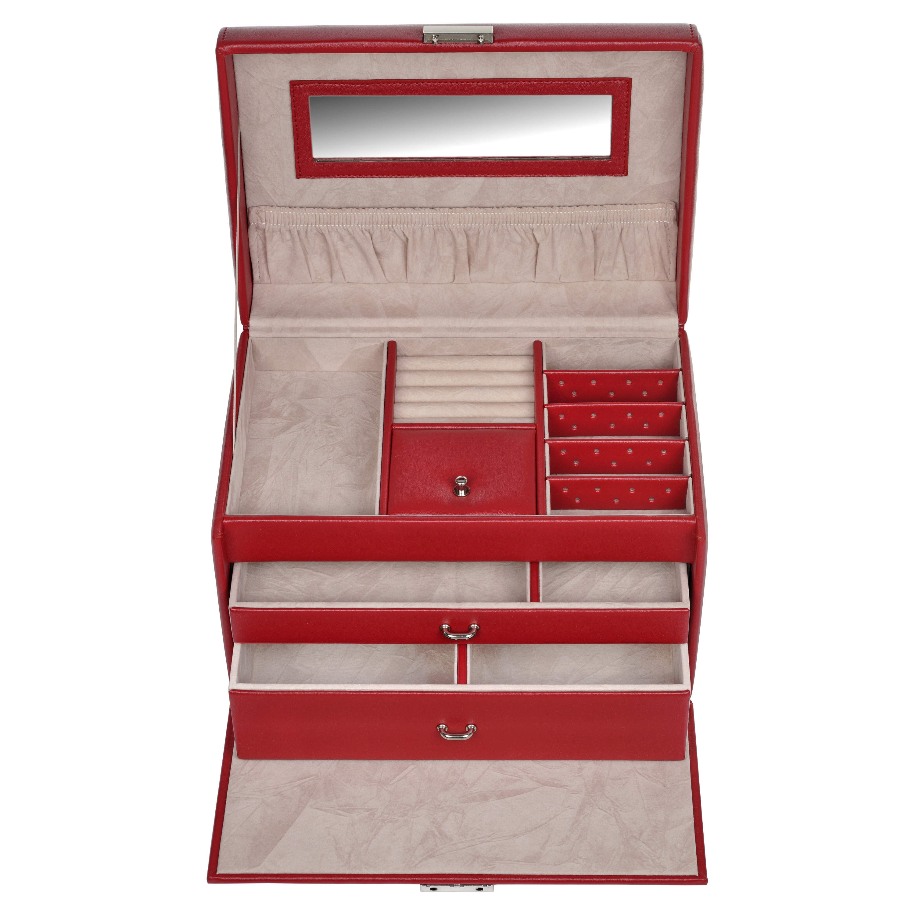 Jewellery box Sarah standard / red