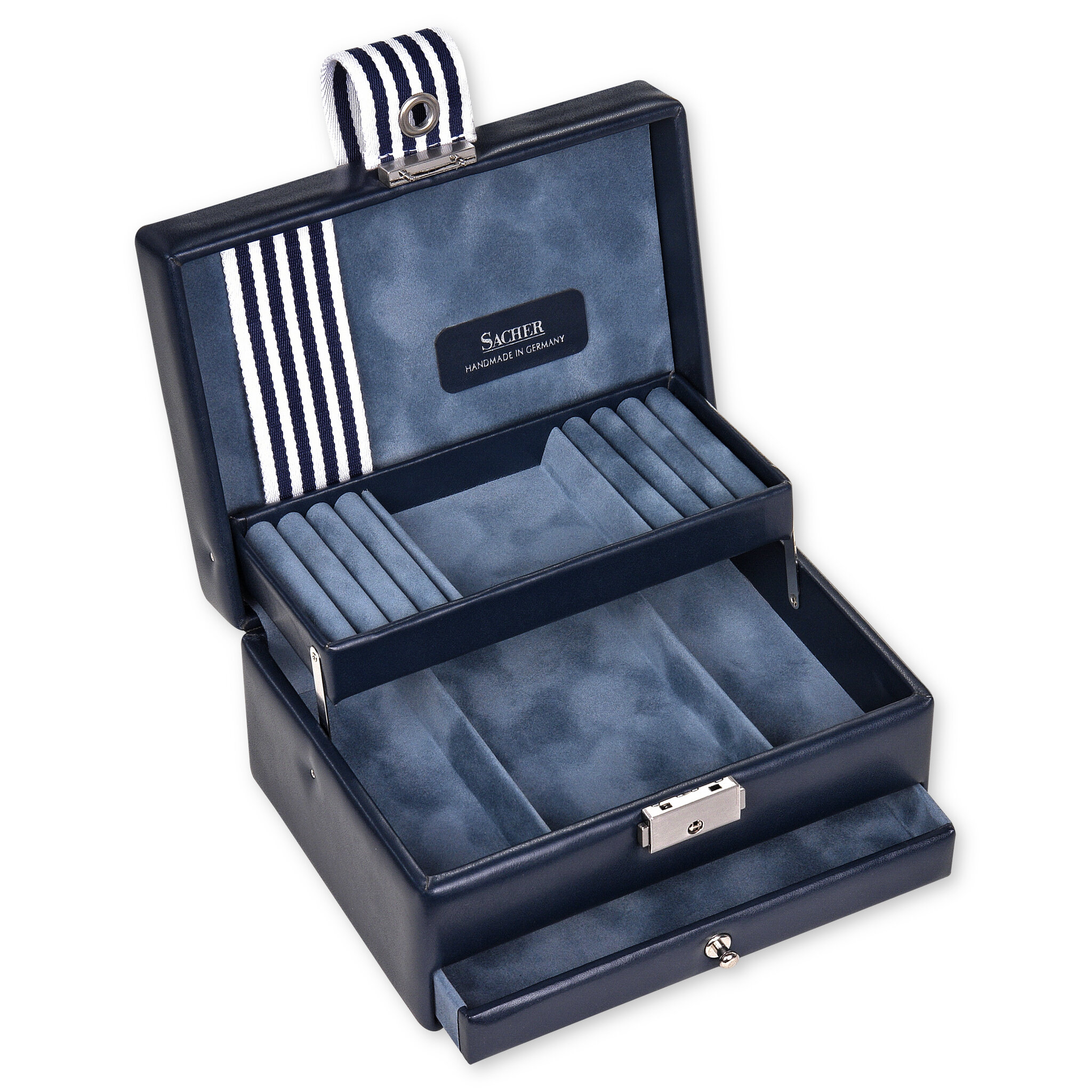 Jewellery box Carola young / navy