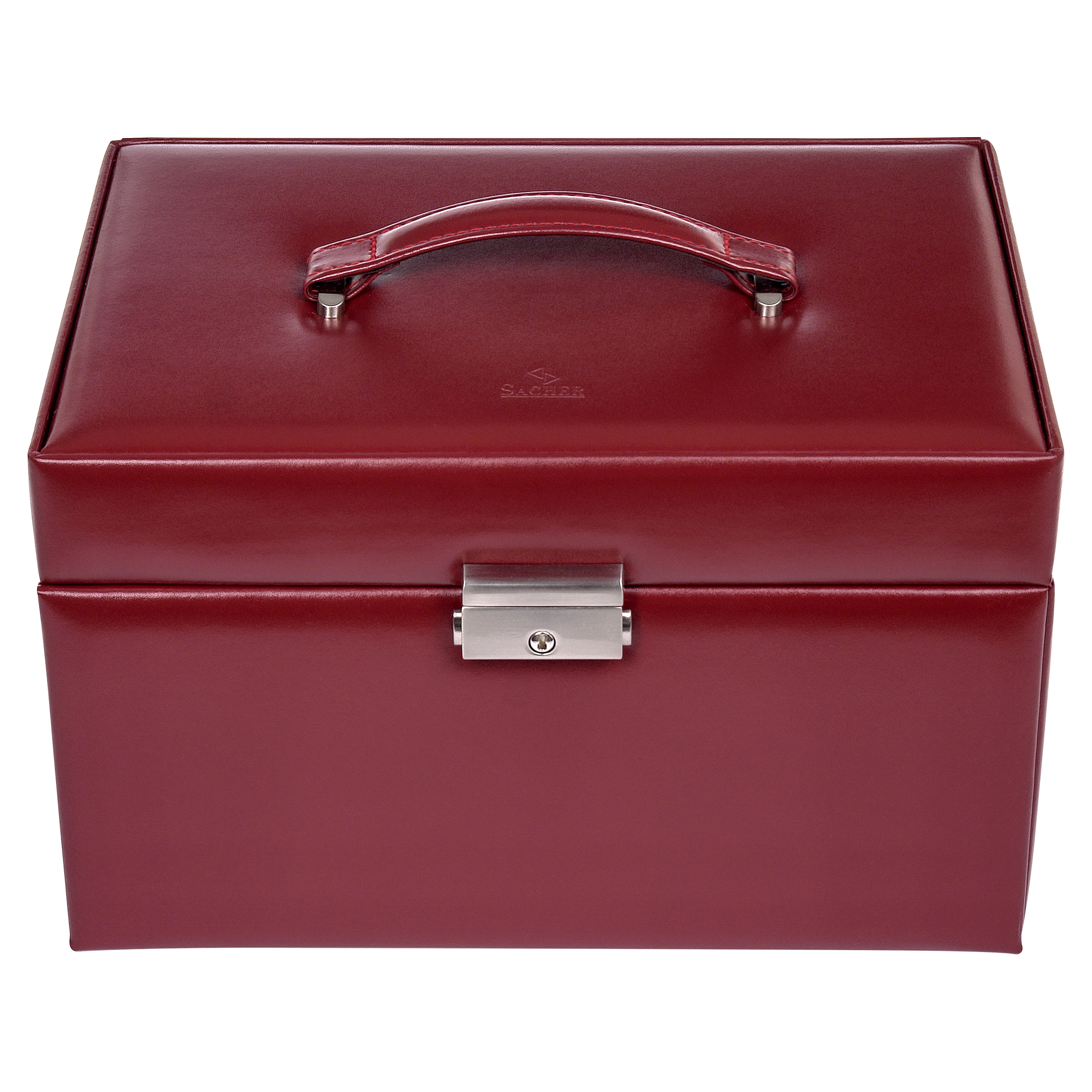 Jewellery box Lena new classic / red (leather) 