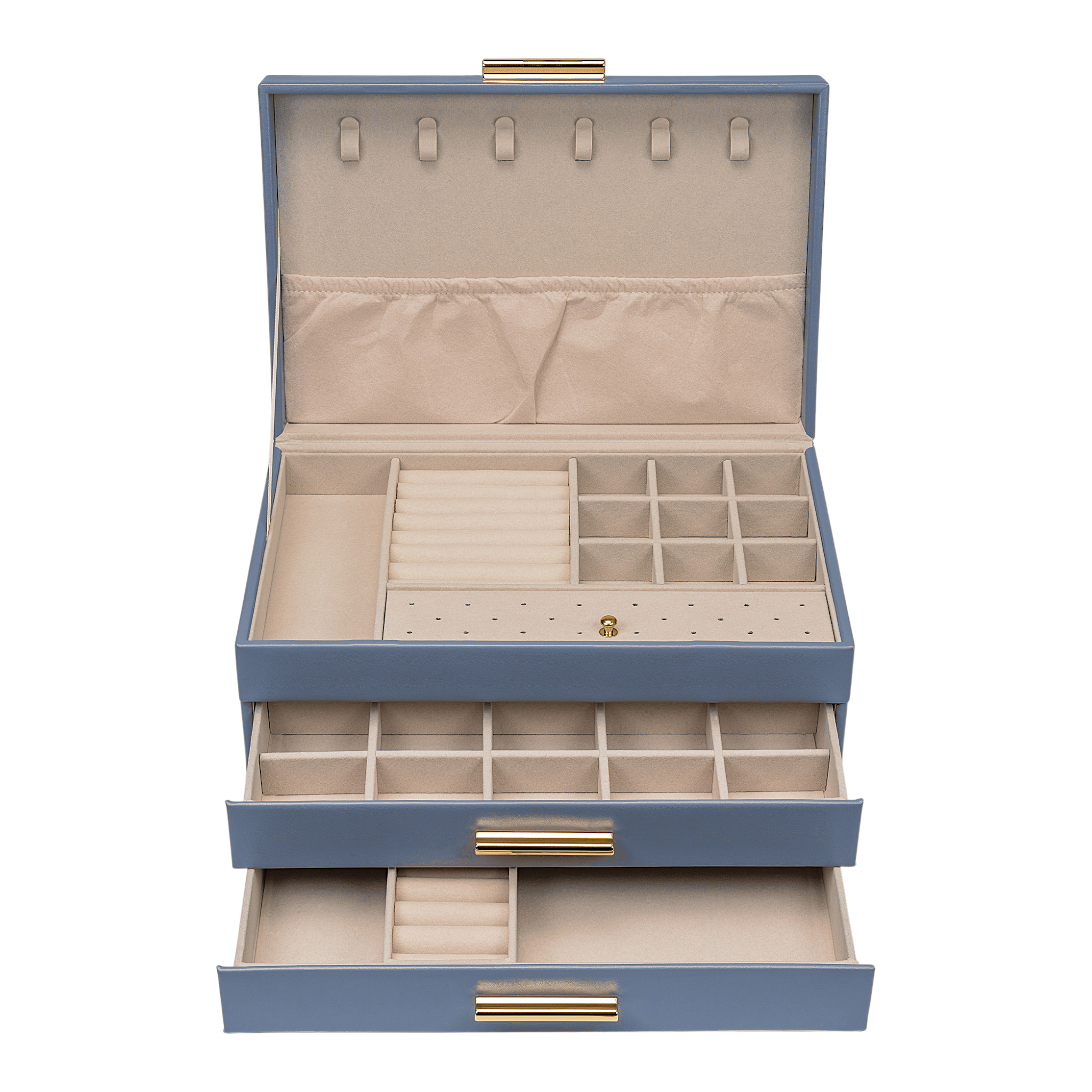 Schmuckkoffer essentials / blau