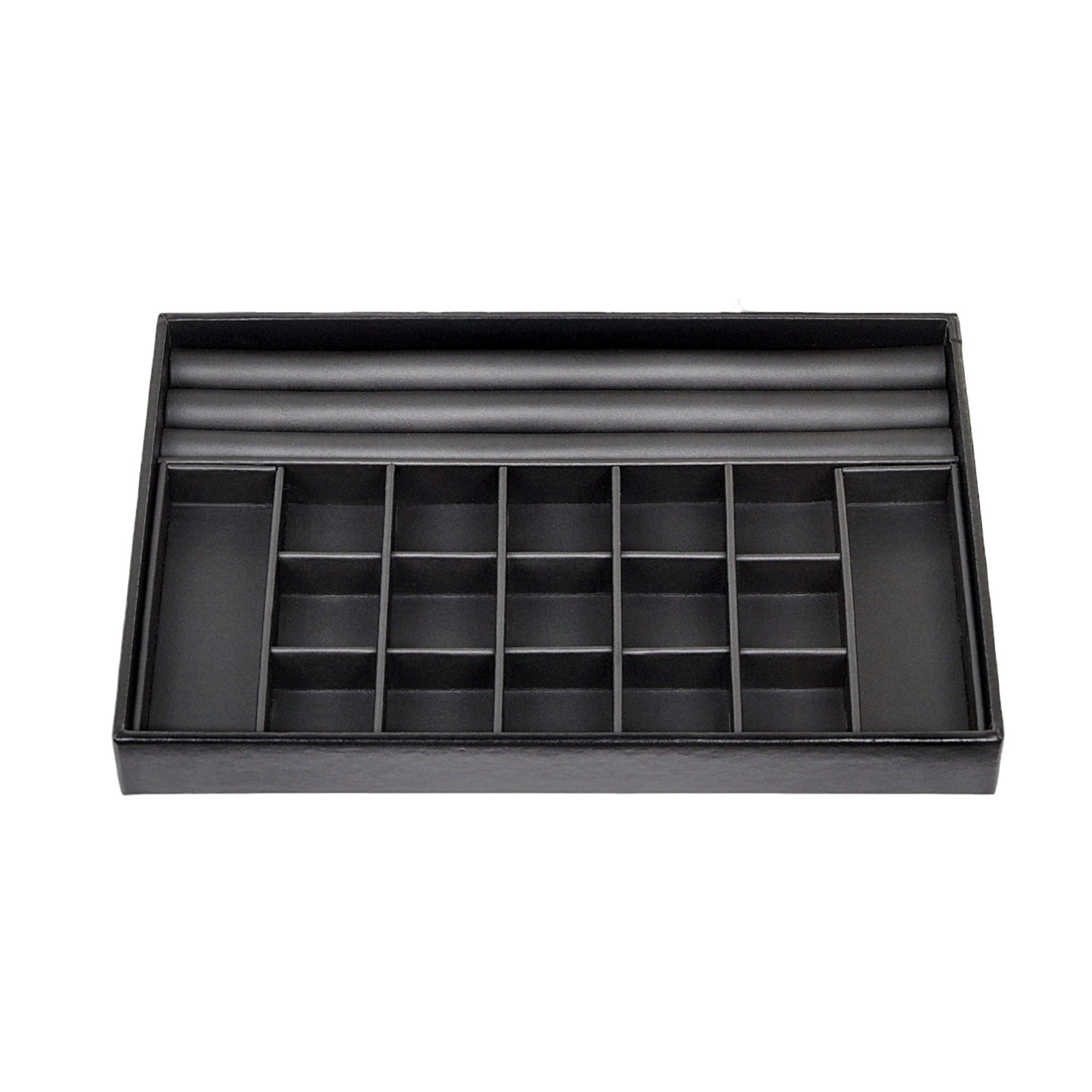 Jewellery box Isa black exclusive / black (leather) 