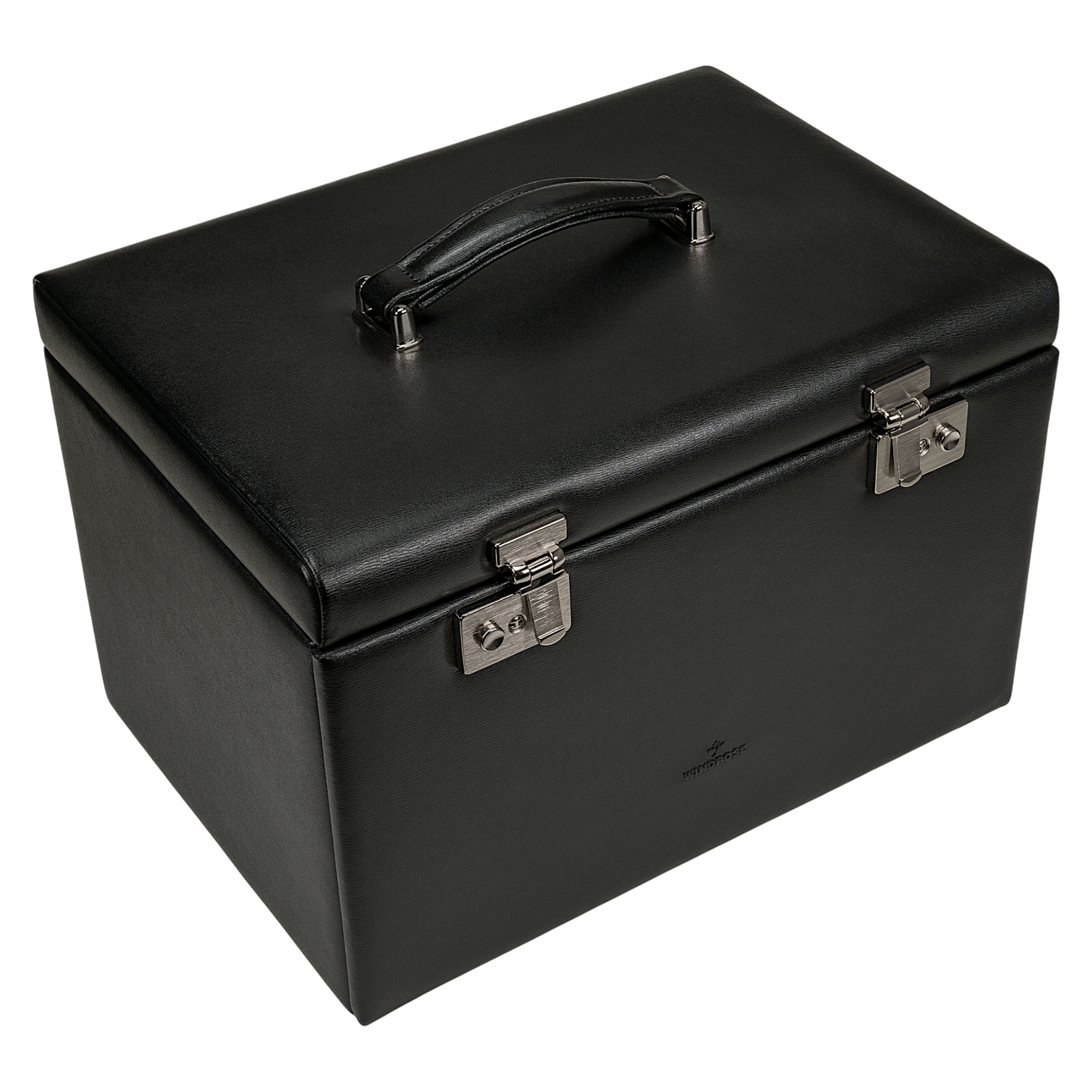 Jewellery/watch case with insert (can be used as a separate case) Ambiance / black